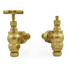 T-MAN-038-AG-UB-ALT04 - Rufford Traditional Manual Angled Unlacquered Brass Radiator Valves with Sleeves T-MAN-038-AG-UB-ALT04 - Rufford Traditional Manual Angled Unlacquered Brass Radiator Valves with Sleeves